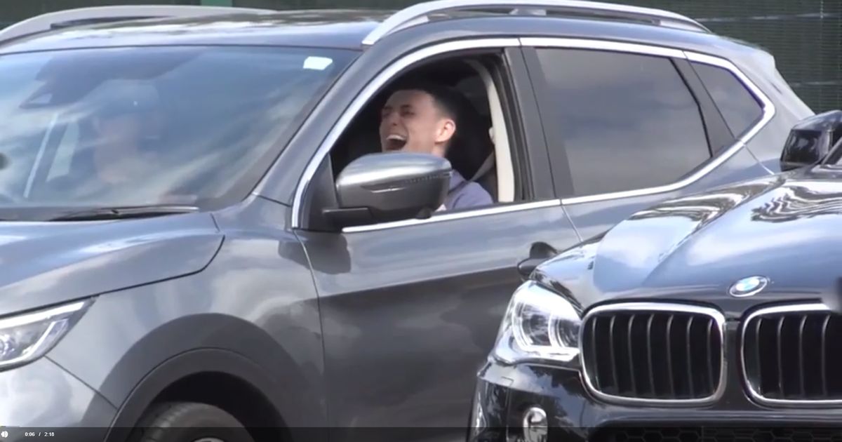 Phil Foden displays his new car in anticipation of welcoming a new family member