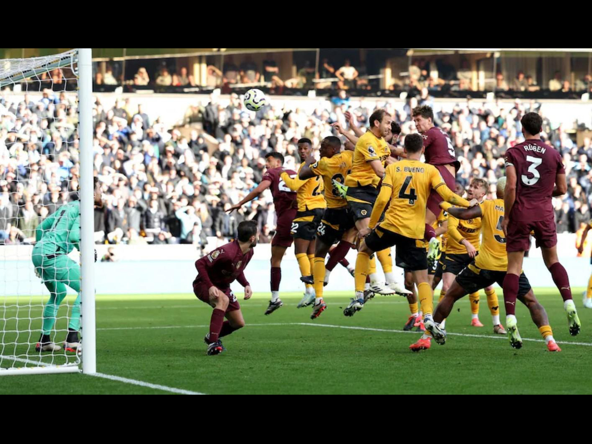 'Linesman, I don't know' - Pep Guardiola responds to criticism of Man City's winner against Wolves