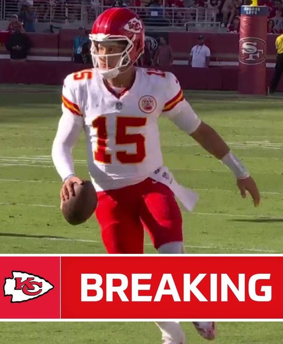 BREAKING: Patrick Mahomes of the Chiefs is under investigation for a ...