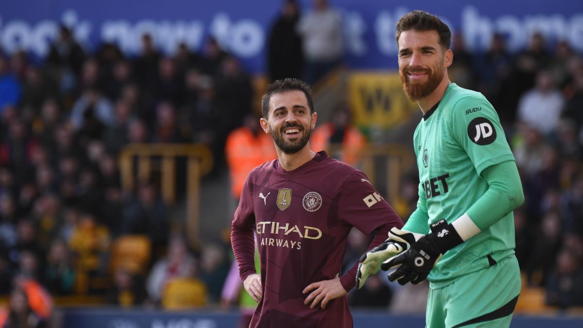 'Linesman, I don't know' - Pep Guardiola responds to criticism of Man City's winner against Wolves