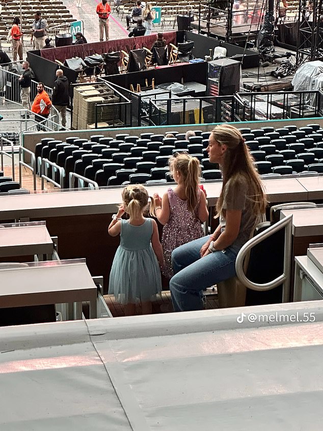 Travis Kelce's family arrive at Taylor Swift Eras Tour concert in Miami -  with Chiefs star unable to attend | Daily Mail Online