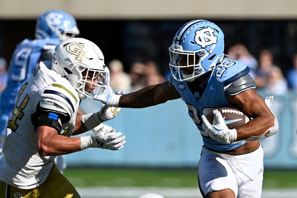 NCAA Football: Georgia Tech at North Carolina